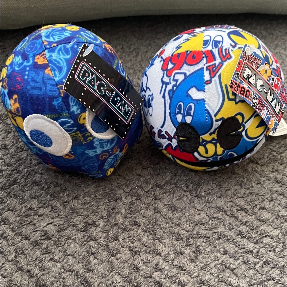 Pac Man Toy Set Stuffed Bandai Namco